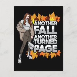 パンプキンスパイス秋秋の収穫感謝祭 ポストカード