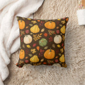 パンプキンスパイス秋 クッション (ブランケット)