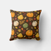 パンプキンスパイス秋 クッション (裏面)