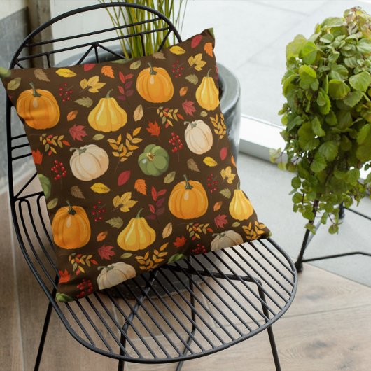 パンプキンスパイス秋 クッション