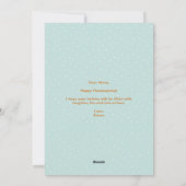 パンプキンスパイス&エイチングナイスラテ感謝祭 シーズンカード (裏面)