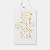 パンプキンスパイス＆エブリシングナイス オータム ギフトタグ (裏面)