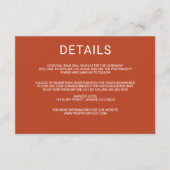 パンプキンスパイス エンクロージャーカード (正面)