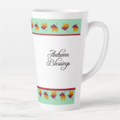 パンプキンスパイス&オールナイスオータム カフェラテマグ (右)