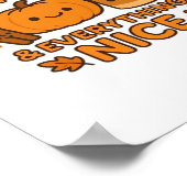 パンプキンスパイス&オールナイスコージーオータム秋 ポスター (角)