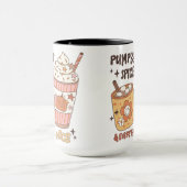 パンプキンスパイス&オールナイスナイス，秋ビベス マグカップ (中央)