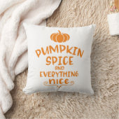 パンプキンスパイス&オールナイスパンプキン クッション (ブランケット)