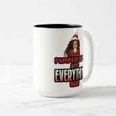 パンプキンスパイス&オールナイスブラックガール魔法S ツートーンマグカップ (正面右)