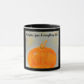 パンプキンスパイス&オールナイスブラックマグカップ マグカップ (中央)
