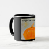 パンプキンスパイス&オールナイスブラックマグカップ マグカップ (正面左)