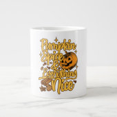 パンプキンスパイス&オールナイスマグ ジャンボコーヒーマグカップ (正面)