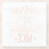 パンプキンスパイス&オールナイス ガラスコースター (裏面)