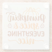 パンプキンスパイス&オールナイス ガラスコースター (裏面)