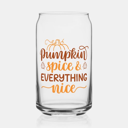 パンプキンスパイス&オールナイス ガラス缶 (正面)