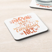 パンプキンスパイス&オールナイス コースター (左側)