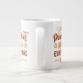 パンプキンスパイス&オールナイス ジャンボコーヒーマグカップ (裏面)