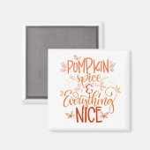 パンプキンスパイス&オールナイス マグネット (正面/裏面)