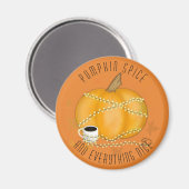 パンプキンスパイス&オールナイス マグネット (正面/裏面)