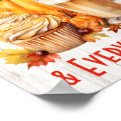 パンプキンスパイス&オールナイス – 秋 ポスター (角)