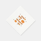 パンプキンスパイス&オールニース – 引用文ビベス スタンダードカクテルナプキン (角)