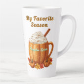 パンプキンスパイス、マイお気に入りのシーズン カフェラテマグ (右)