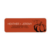 パンプキンスパイス ラベル (正面)