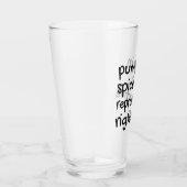 パンプキンスパイス&リプロダクティブ権利II タンブラーグラス (右)