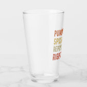 パンプキンスパイス&リプロダクティブ権I タンブラーグラス (右)