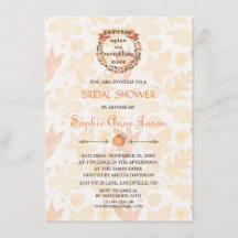 パンプキンスパイス 秋 感謝祭 ブライダルシャワー