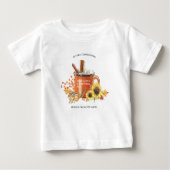 パンプキンスパイス | My First Thanksgiving ベビーTシャツ (正面)