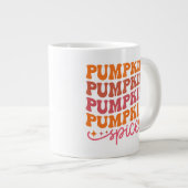 パンプキンスパンプキンズパンプキンススパイス ジャンボコーヒーマグカップ (正面右)