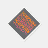 パンプキンスパンプキンズパンプキンススパイス スタンダードカクテルナプキン (角)