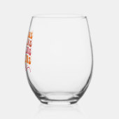パンプキンスパンプキンズパンプキンススパイス ステムなしワイングラス (左)
