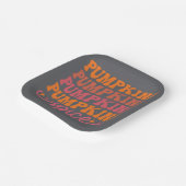 パンプキンスパンプキンズパンプキンススパイス ペーパープレート (傾斜あり)