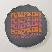 パンプキンスパンプキンズパンプキンススパイス ラウンドクッション (裏面)