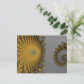 パンプキンスピロール葉書 ポストカード (スタンド正面)