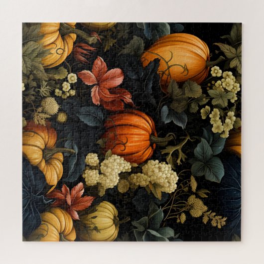 パンプキンスフローラアートパズル ジグソーパズル (横)