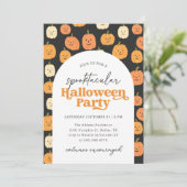 パンプキンスプークタキュラー ハロウィンパーティー 招待状 (スタンド正面)