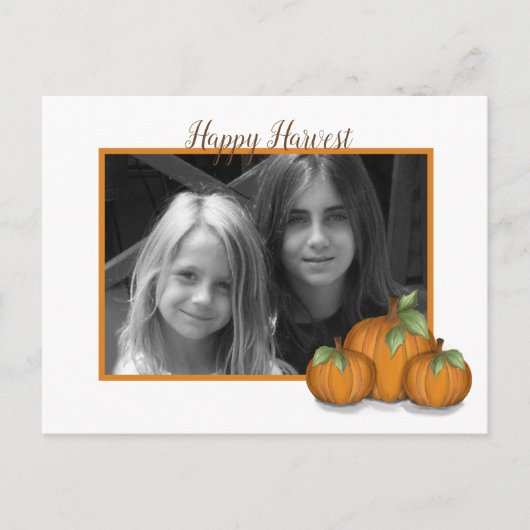 パンプキンスホリデイポストガード シーズンポストカード (正面)