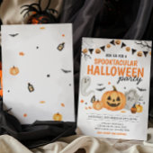 パンプキンスポオクタキュラハローウィンパーティ 招待状