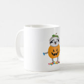 パンプキンスロスハロウィーンの衣装ギフト コーヒーマグカップ (正面左)