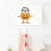 パンプキンスロスハロウィーンの衣装ギフト 横断幕 (インサイチュ)