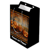 パンプキンス不気味ファミリーコレクション ミディアムペーパーバッグ (裏面アングル)