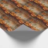 パンプキンス不気味ファミリーコレクション ラッピングペーパー (角)