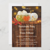 パンプキンズオータムバチェロレッテ招待状 招待状 (正面)