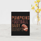 パンプキンズフットビルバイバイ秋ハローオータムおもしろい カード (黄色い花)