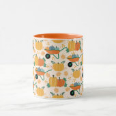 パンプキンズホイールバローオータムガーデン葉ズ マグカップ (中央)
