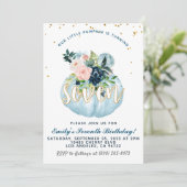 パンプキンセブン誕生日招待状 招待状 (スタンド正面)