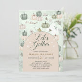 パンプキンセージ紅葉感謝祭 招待状 (スタンド正面)