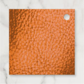 パンプキンタンジェリンフェイクレザー フェイバータグ (裏面)